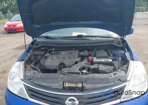 2011 Nissan Versa 1.8S из США, поврежденный, VIN 3N1BC1CP0BL395790